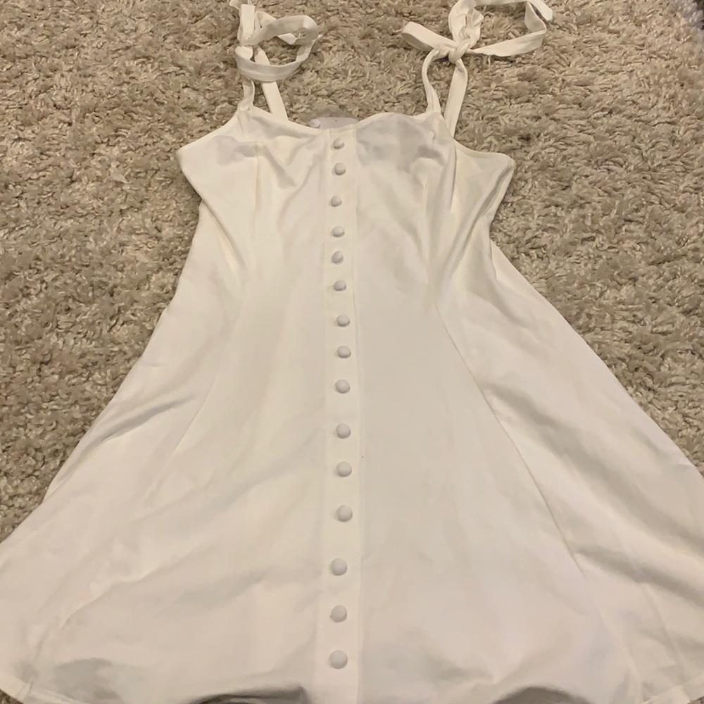 White dress